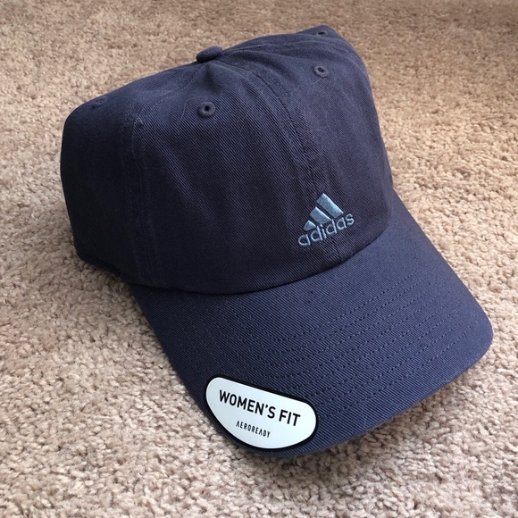 ADIDAS Aeroready Navy Blue Women’s Baseball Strapback Adjustable Hat - Picture 2 of 7